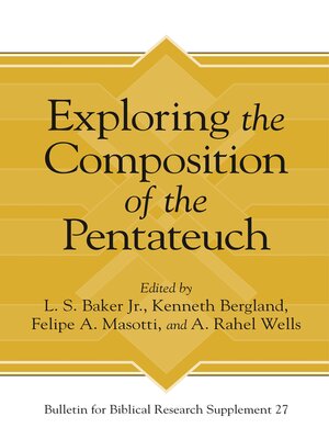 cover image of Exploring the Composition of the Pentateuch